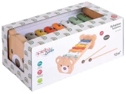 Spielba Holzspielwaren Musikspielzeug Xylophon Bär
