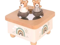 Spielba Holzspielwaren Musikspieldose Bär