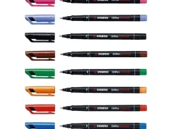 STABILO Folienstift OHPen universal F Permanent, Schwarz