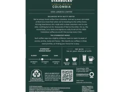 Starbucks Kaffeekapseln Colombia Medium Roast 36 Stück