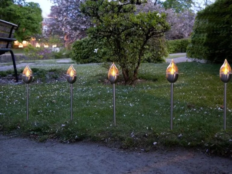 Star Trading Gartenlicht Solar Olympus, 3 Stück