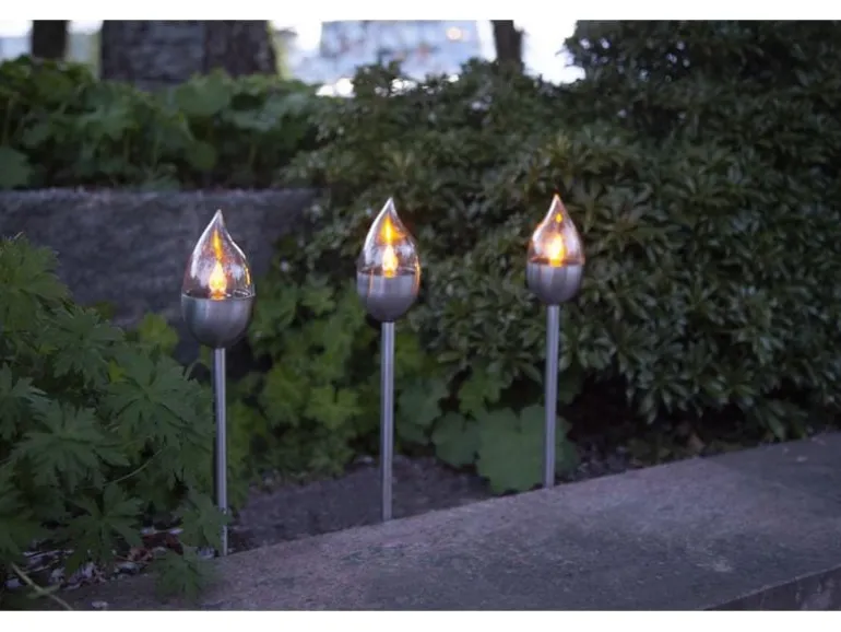 Star Trading Gartenlicht Solar Olympus, 3 Stück