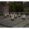 Star Trading Gartenlicht Solardekoration Tropea, Grau