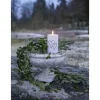 Star Trading LED Grabkerze Kerze Heart Warmweiss, 1 LED
