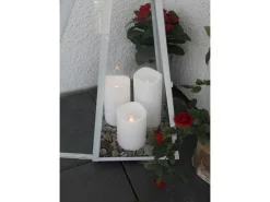 Star Trading LED-Kerzen Set Pillar Paul 3er Pack, Weiss