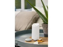 Star Trading LED-Kerze Pillar Flamme Ø 7.5 x 15 cm, Weiss