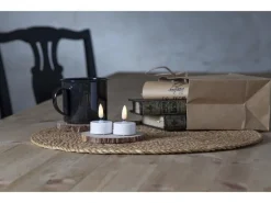 Star Trading LED Teelichter Set Flamme Ø 3.8 x 5 cm, Weiss, 2 Stk