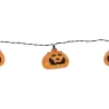 Star Trading Lichterkette Halloween Pumpkins 210 cm, Orange