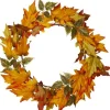 Star Trading Lichterkette Herbstkranz, 30 LEDs,  Ø 45 cm,