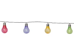 Star Trading Lichterkette Solar Glow 180 cm, Mehrfarbig