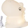 Star Trading Nachtlicht Dinosaurier LED Nachtlicht RGBW Indoor Weiss