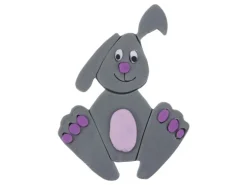 Städter Guetzli-Ausstecher Hase, Edelstahl, 9 cm