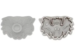 Städter Präge-Ausstecher Fledermaus 4.3 x 6 cm, Grau