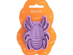 Städter Präge-Ausstecher Spinne 4.3 x 7 cm, Lila