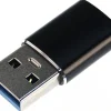 STEFFEN Adapter USB-A zu USB-C USB-A Stecker - USB-C Buchse