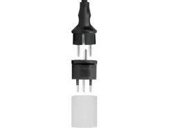 STEFFEN Fixadapter SchuKo Konturenstecker – T12 schwarz