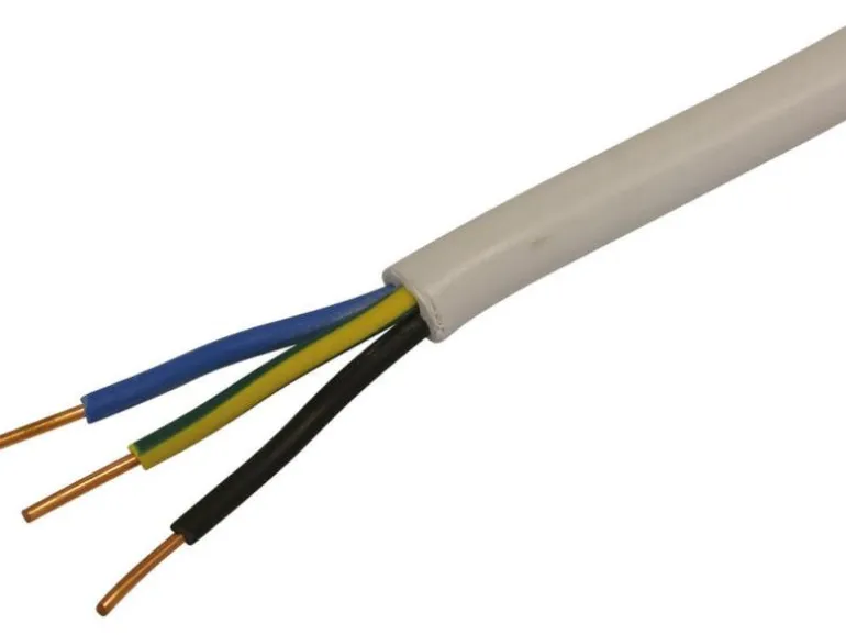STEFFEN Installationskabel TT 3 x 1.5 mm², 25 m Weiss