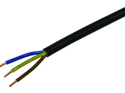 STEFFEN Installationskabel TD 3 x 1.5 mm², 20 m Schwarz