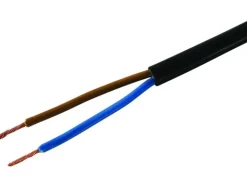 STEFFEN Installationskabel TD 2 x 0.75 mm2 Schwarz