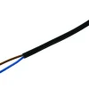 STEFFEN Installationskabel TD 2 x 1.0 mm², 100 m Schwarz