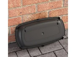 STEFFEN Kabelbox D-LINE 360 x 195 x 115 mm, IP54, Schwarz