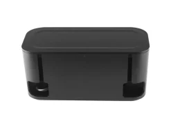 STEFFEN Kabelbox 5xT13 mit Schalter, Schwarz