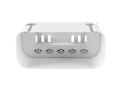 STEFFEN Kabelbox 5xT13 mit Schalter, Weiss