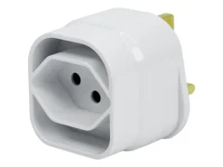 STEFFEN Reiseadapter CH – UK, Weiss