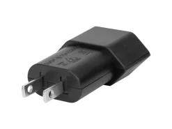 STEFFEN Reiseadapter T11 / USA, Schwarz