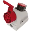STEFFEN Wandsteckdose Kombi-Wandsteckdose CEE16/5 + T25 IP55