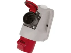 STEFFEN Wandsteckdose Kombi-Wandsteckdose CEE16/5 + T25 IP55
