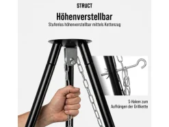 STRUCT Dreibein mit Feuerschale