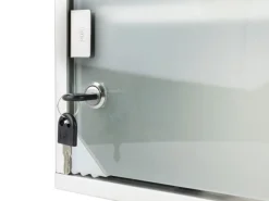STRUCT Erste Hilfe Schrank 30 x 45 x 12 cm, Edelstahl