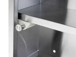 STRUCT Erste Hilfe Schrank 30 x 30 x 12 cm, Edelstahl