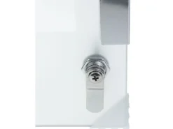 STRUCT Erste Hilfe Schrank 30 x 30 x 12 cm, Edelstahl