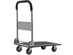 STRUCT Plattformwagen 150 kg, Grau/Schwarz