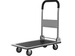 STRUCT Plattformwagen 150 kg, Grau/Schwarz