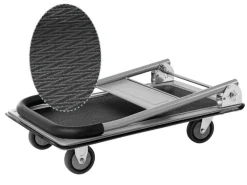 STRUCT Plattformwagen 150 kg, Grau/Schwarz