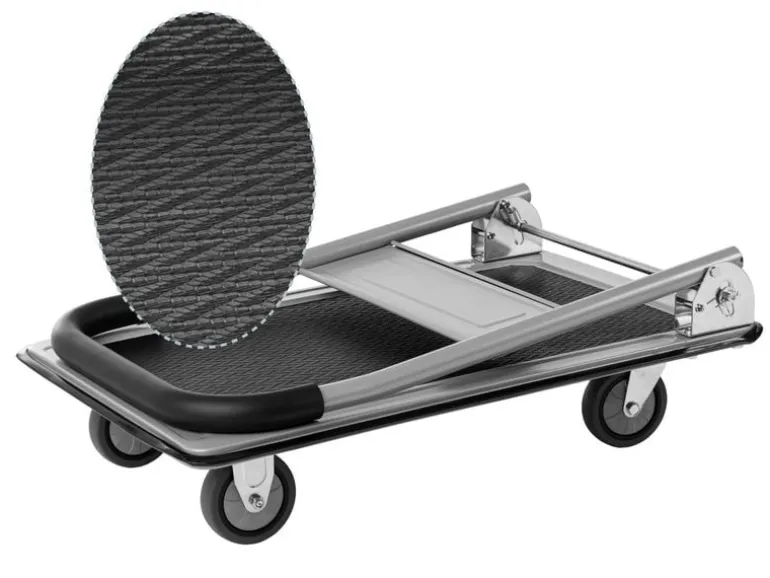 STRUCT Plattformwagen 150 kg, Grau/Schwarz