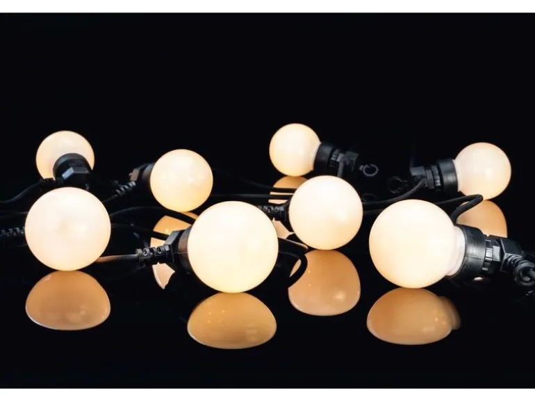 STT Lichterkette LED Party, 10 LEDs, 3m, Weiss