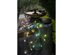 STT Lichterkette Solar Motion Light Multi 500, Grün