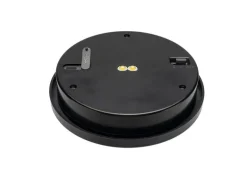 STT Solarpanel USB Ersatz, Rund, Schwarz