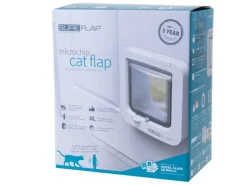 SureFlap Freilauftür mit Mikrochip-Erkennung weiss