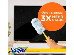 Swiffer Staubmagnet mit Griff 7 Stück, Blau/Gelb