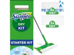 Swiffer Wischmopp Starter-Set 12-teilig, Grün