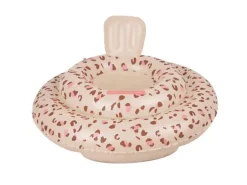 Swim Essentials Schwimmsitz 0-1 Jahre Leopard Old Pink