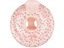 Swim Essentials Schwimmsitz 0-1 Jahre Leopard Old Pink