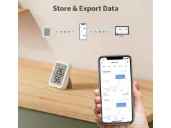 SwitchBot Smartes Innen-Thermometer, Weiss, Bluetooth