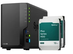 Synology NAS DiskStation DS225+ 2-bay 2x 16TB HDD Synology Plus