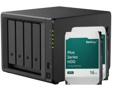 Synology NAS DiskStation DS223, 2-bay Synology Plus HDD 12 TB